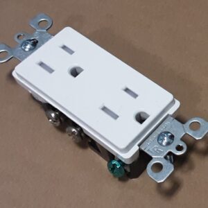 LEV DECORA RECEPTACLE WHITE - TAMPER PRO