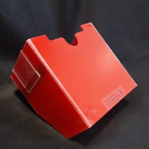 RED DOUBLE GANG OPEN FRONT