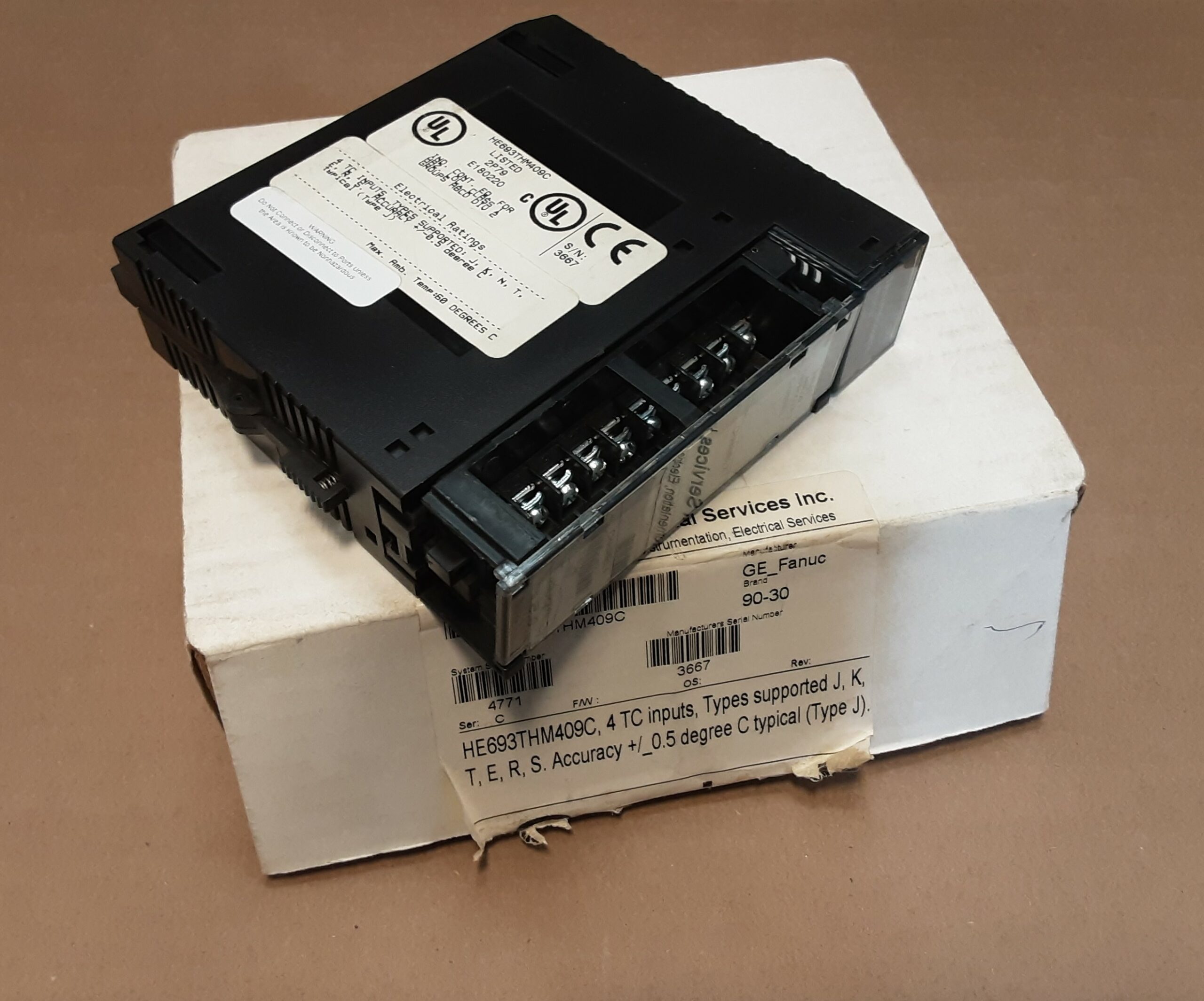 Funac Tc Module GE FANUC 4 TC INPUTS - Control Tech