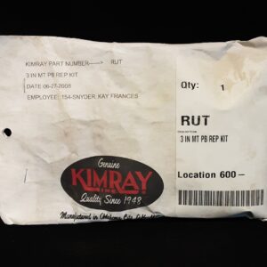 3" FULL PORT LP MTB REPAIR KIT HP