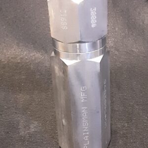 1" 3000PSI FXF INLINE CHECK VALVE SST