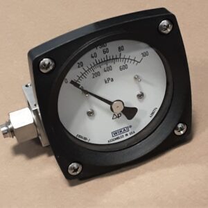 SST GAUGE 2.5"FACE 1/4FNPT 0/100PSI/KPA