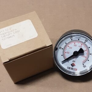 111.12 2 DIAL 1/8CBM 0/100PSI/KPA