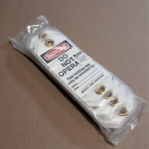 TAG DO NOT OPERATE #1 25/PACK