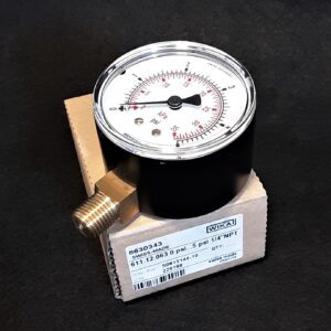 2.5" DIAL 1/4"NPT 0/5 PSI/KPA