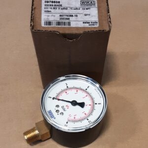 LP GAUGE 2.5 DIAL 1/4" LM 0/15 OZ/KPA