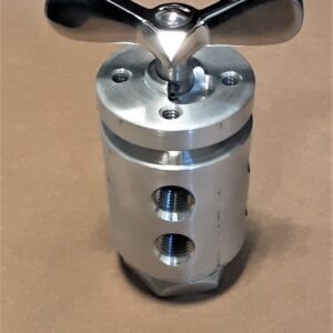 1/4" NPT 2-3-4WAY 2 STACK SELECTOR VLV