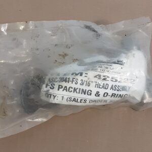 3/16" HD ASSY FS PKG & O-RINGS
