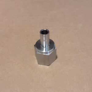 FEMALE ADAPTER 3/8"STUB X 3/8"FNPT SS