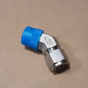 DLBM 45 DEGREE MALE ELBOW 1/2" SS
