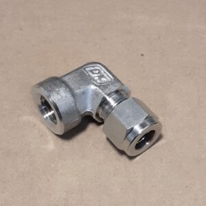 FEMALE ELBOW 3/8T X 1/4FNPT SS