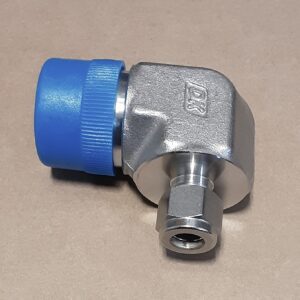 MALE 90D ELBOW 3/8"TUBE X 1"MNPT SS