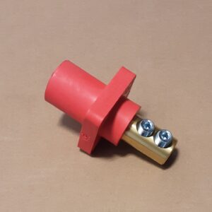 CAM-LOK RED MALE RECEPTACLE