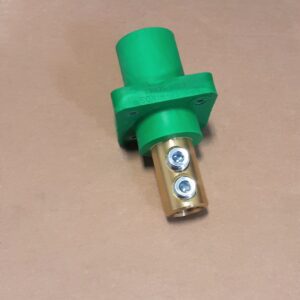 CAM-LOK GREEN MALE RECEPTACLE