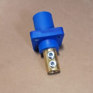 CAM-LOK BLUE MALE RECEPTACLE