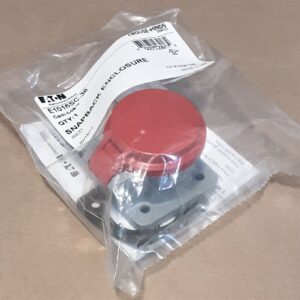 CAM-TYPE RECEPTACLE RED COVER