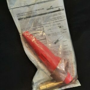 CAM-TYPE FEMALE CONNECTOR RED