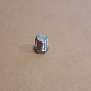 HEX PLUG - S316 1/4"; MALE NPT