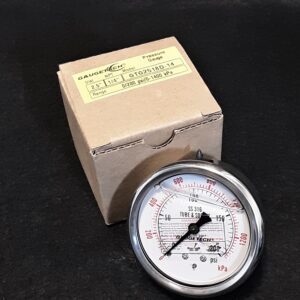 GAUGE,  2.5" Dial 0-200 Psi/kpa 1/4"Npt CBM