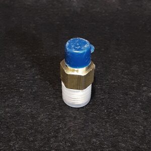 1/8"MNPT X MALE QT NO CHECK VALVE BRASS