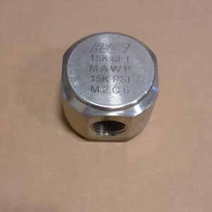 1/2" 15K FNPT TEE 316SS