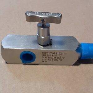 GAGE ROOT VALVE 10KPSI PTFE PKG 1/2"NPT