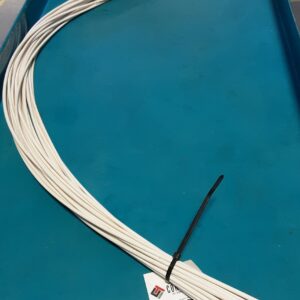 HEAT SHRINK 4FT PCS 25/BOX WHT